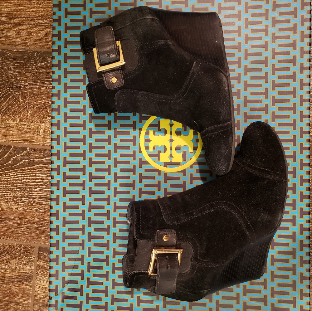 Tory Burch Black Booties